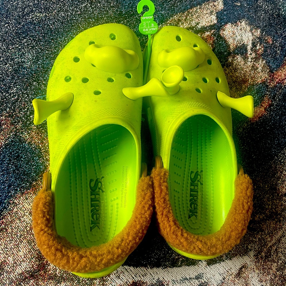 Crocs X Dreamworks Shrek Collab (Shroks)
